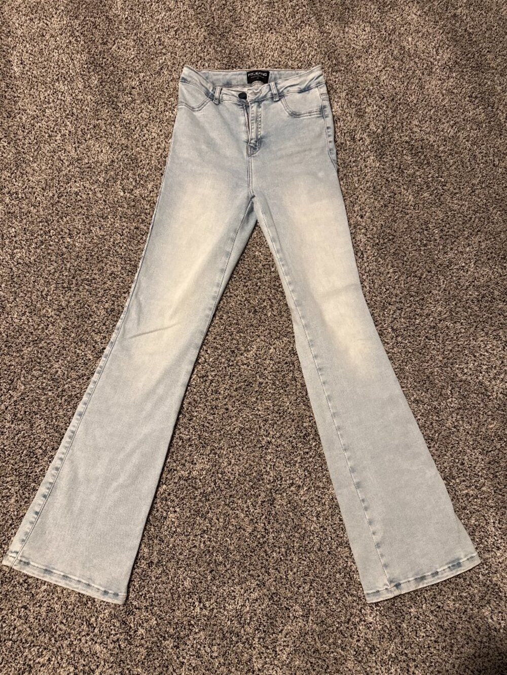 Fit Jeans Light Wash Flare Jeans Women’s Size M